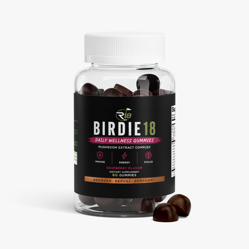 Birdie18 Daily Energy and Focus Gummie