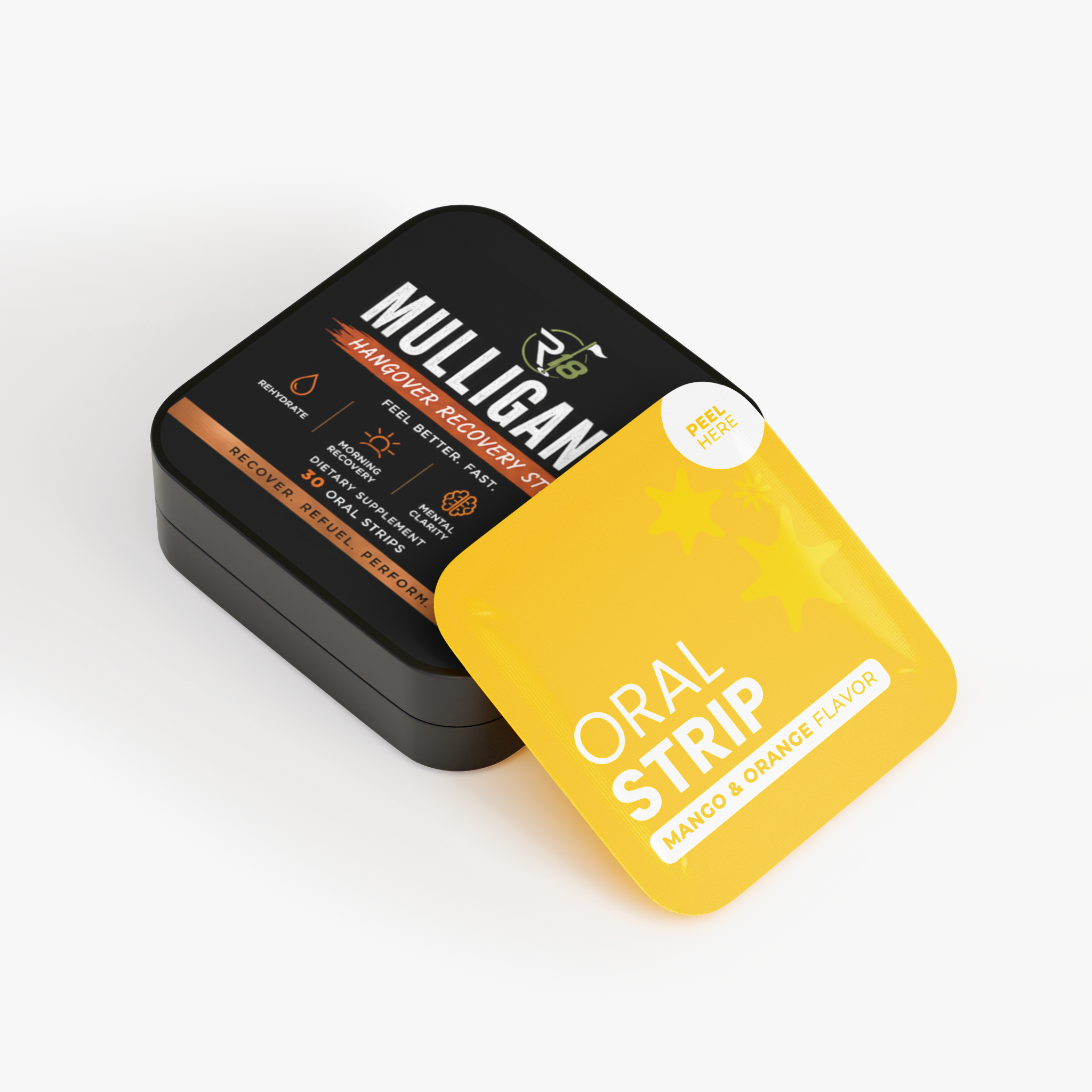 Mulligan18 Hangover Recovery Strips