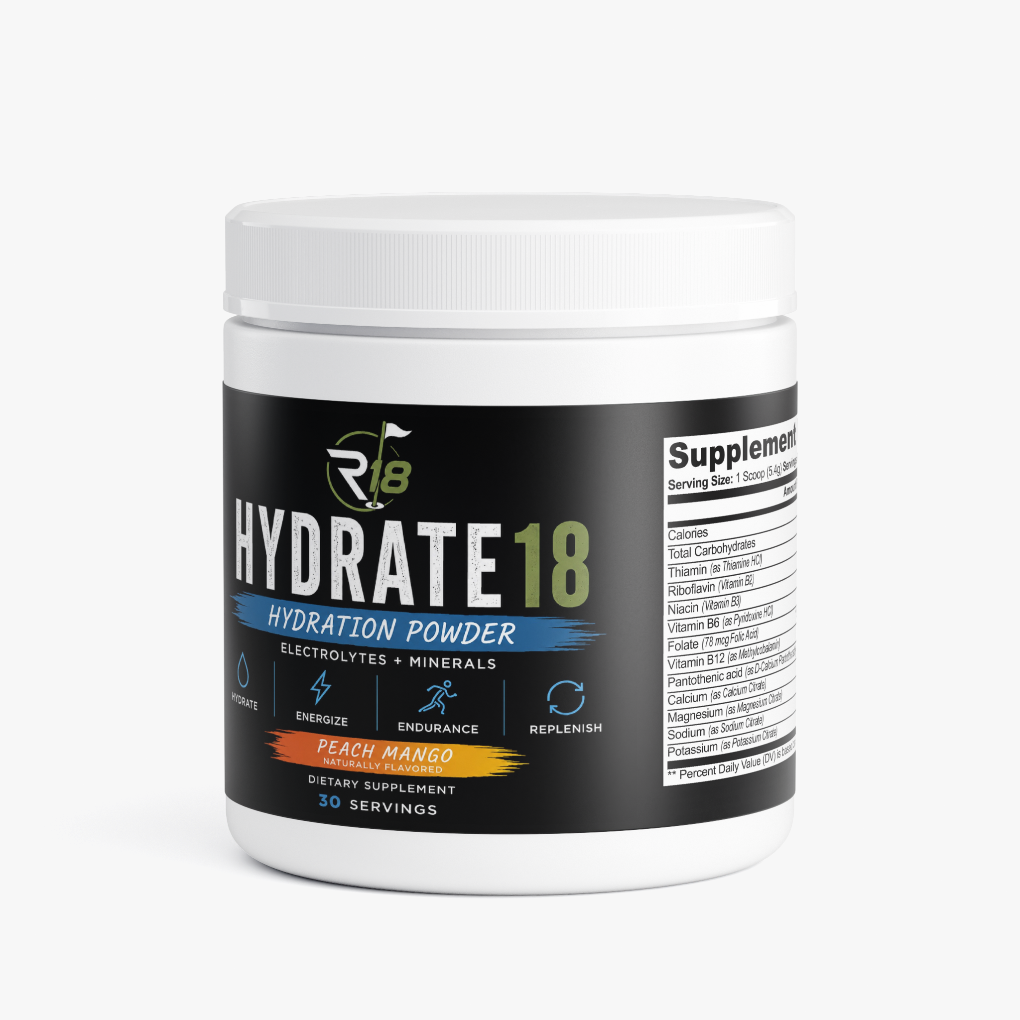 Hydrate18 (Peach Mango)