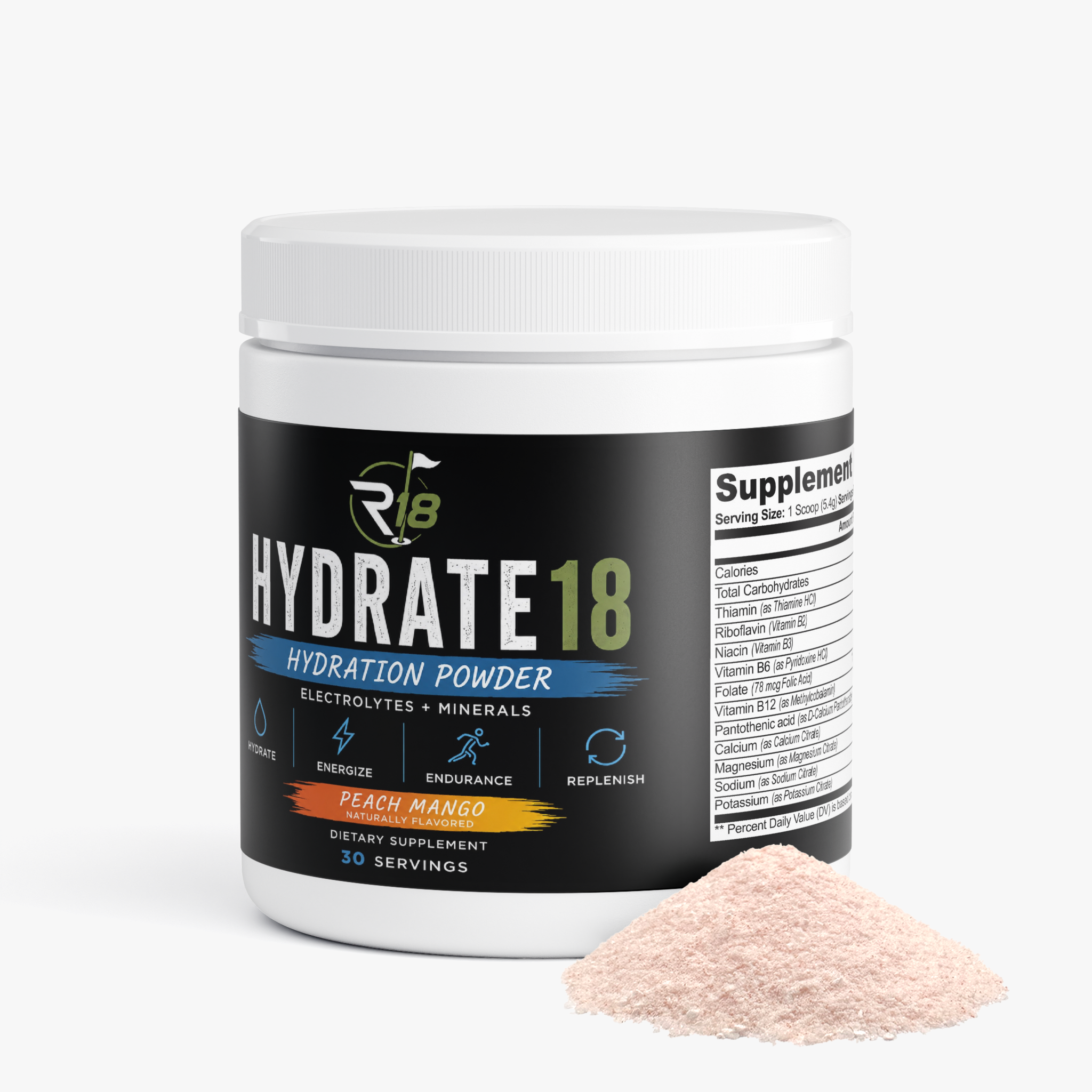 Hydrate18 (Peach Mango)