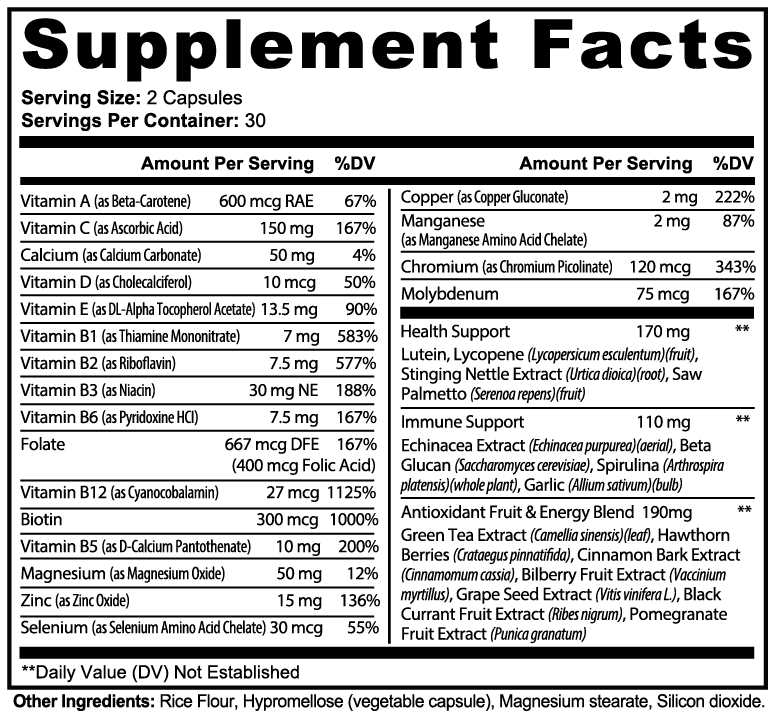 Daily18 Complete Multivitamin